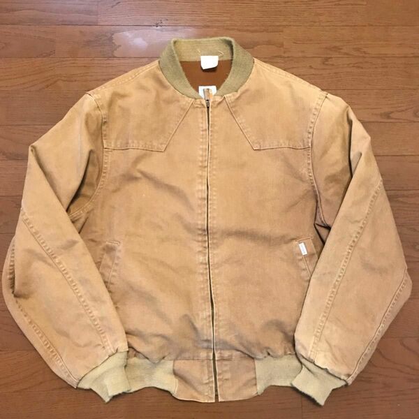 80s Carhartt デトロイト サンタフェ ダック ジャケット Lサイズ ヴィンテージ JACKET カーハート