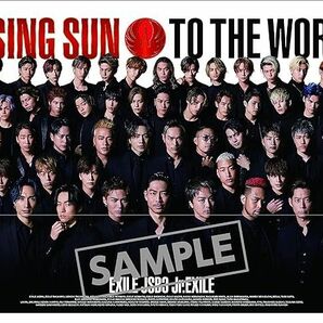【美品】限定　RISING SUN TO THE WORLD (CD+DVD)(初回生産限定盤)(メガジャケ付き) 