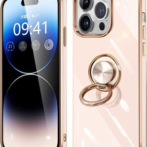 IPhone14 Pro ケース リング アイフォン14Pro カバー リング付き 耐衝撃 携帯カバー