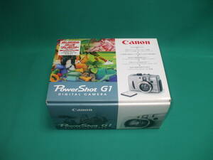 【新古品】キヤノン (Canon) シリーズの原点『 PowerShot G1 』334万画素〔実写撮影確認済〕元箱入り！