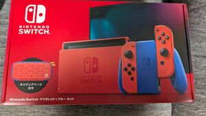 未開封新品　Nintendo　Switch　マリオレッド×ブルー