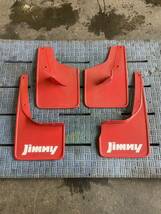 スズキ ジムニー JB64W マッドフラップ 泥除け ロゴ入り Jimny SUZUKI 純正品 中古品_画像1