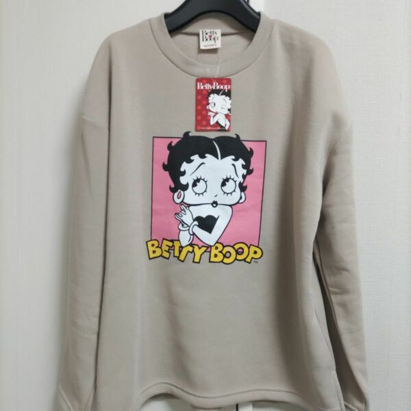 Betty Boop ベティちゃん　トレーナー　スエット　サイズL