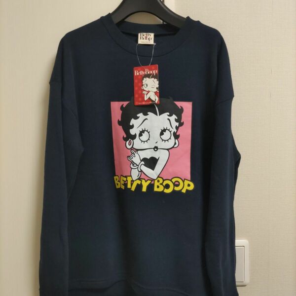 ベティちゃん　Betty Boop　トレーナー　スエット　L サイズ