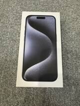 iPhone15 PRO 1TB ブルーチタニウム　au_画像1