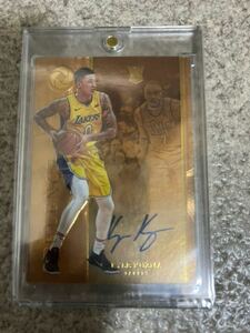 NBAカード kyle kuzma auto PANINI 79シリ