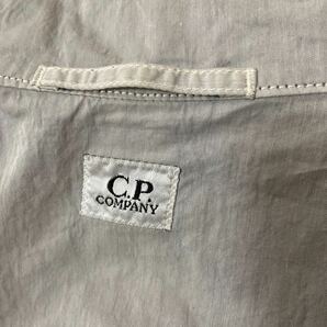 C.P.COMPANYライダース ジャケット CPカンパニー シーピーカンパニー サイズ48 ウォッチビューアー 春夏物 グレー の画像9