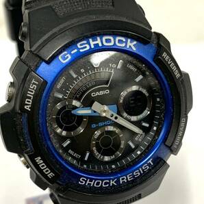 動作未確認 G-SHOCK ジーショック Gショック g-shock gショック アナデジ ブルー 系 AW-591 G-SHOCK Gショック カgの画像1