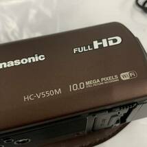 動作OK パナソニック Panasonic HC-V550M 箱付属品 デジタルビデオカメラ カ15_画像7