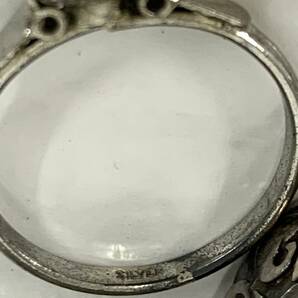 シルバー刻印まとめてアクセサリー イヤリング タイピン ネックレス ピアス リング 指輪 現状品 アクセレディース カgの画像4