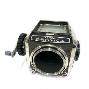 ジャンク ZANZA BRONICA ゼンザ ブロニカ 中判フィルムカメラ 現状品 カ15