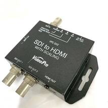 通電ok 現状品 コンセント無し VideoPro SDI to HDMI コンバーター VPC-SH2 ビデオプロ/VideoPro SDI to HDMI本体 のみ カ15_画像1