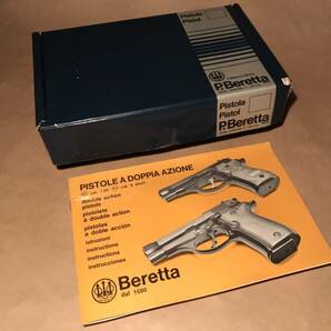 Beretta Model 84 ベレッタM84 実銃化粧箱 ガンケース シッピングカートンM92 M1934 M1910 M1911 PPK P38 HSc P230 P232 P220 P226 P229の画像1