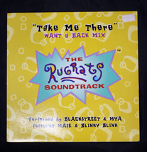 状態良好 BLACKSTREET&MYA 【Take Me There】THE Rugrats Sound tracks 12インチ レコード_画像1