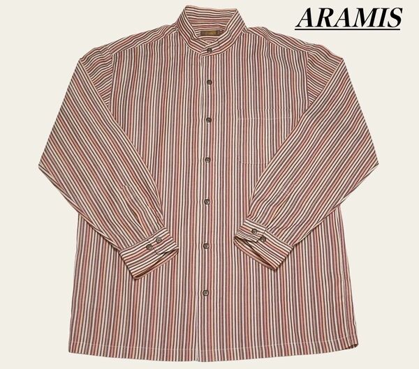 ARAMIS（アラミス）/コットン100%/ノンカラーシャツ/L