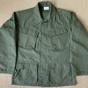 ★M-S デッドストック, 新品未使用 米軍民間 最需要人気サイズ:M-S US CIVILIAN R/S NYCO VIETNAM SLANT PKT COAT ジャングルファティーグの画像1