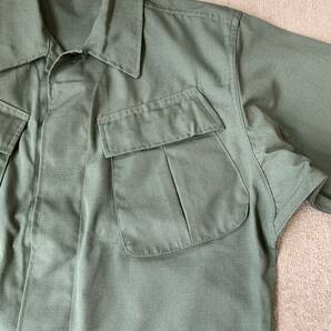 ★M-S デッドストック, 新品未使用 米軍民間 最需要人気サイズ:M-S US CIVILIAN R/S NYCO VIETNAM SLANT PKT COAT ジャングルファティーグの画像7