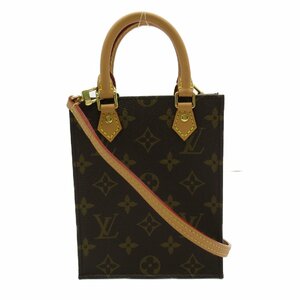 ルイ・ヴィトン プティット・サックプラ ブランドオフ LOUIS VUITTON 2wayショルダーバッグ モノグラム 中古 レディース