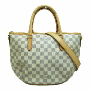 ルイ・ヴィトン リヴィエラPM ブランドオフ LOUIS VUITTON ショルダーバッグ ダミエ・アズール 中古 レディース