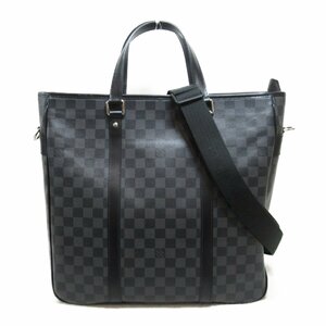 ルイ・ヴィトン タダオPM ビジネスバッグ トートバッグ ブランドオフ LOUIS VUITTON トートバッグ ダミエ・グラフィット 中古 メンズ レ