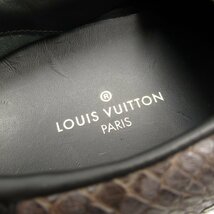 ルイ・ヴィトン スニーカー ブランドオフ LOUIS VUITTON スニーカー ヘビ革 中古 レディース_画像6