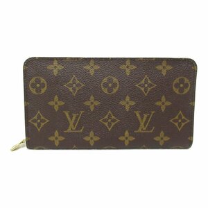 ルイ・ヴィトン ポルトモネ・ジップ長財布 ブランドオフ LOUIS VUITTON ラウンド長財布 モノグラム 中古 メンズ レディース