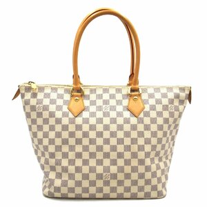 ルイ・ヴィトン サレヤMM ブランドオフ LOUIS VUITTON ハンドバッグ ダミエ・アズール 中古 レディース