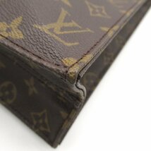 ルイ・ヴィトン サック プラ ブランドオフ LOUIS VUITTON トートバッグ モノグラム 中古 レディース_画像9