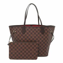 ルイ・ヴィトン ネヴァーフルMM ブランドオフ LOUIS VUITTON トートバッグ ダミエ 中古 レディース_画像1