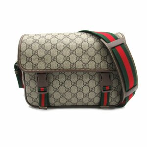 グッチ GGスプリームショルダーバッグ ブランドオフ GUCCI PVCコーティングキャンバス ショルダーバッグ GGスプリームキャンバス メンズ