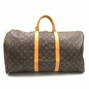 ルイ・ヴィトン キーポル55 ブランドオフ LOUIS VUITTON ボストンバッグ モノグラム 中古 メンズ レディース