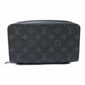 ルイ・ヴィトン ジッピーXL ラウンド長財布 ブランドオフ LOUIS VUITTON ラウンド長財布 モノグラム・エクリプス 中古 メンズ