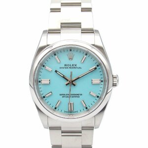 ロレックス オイスター パーペチュアル ランダム番 ブランドオフ ROLEX ステンレススチール 腕時計 SS 中古 メンズ