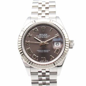 ロレックス デイトジャスト ランダム番 ブランドオフ ROLEX ステンレススチール 腕時計 SS/WG 中古 レディース