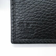 グッチ 二つ折財布 ブランドオフ GUCCI レザー 二つ折り財布 ナイロン/レザー 中古 メンズ_画像4