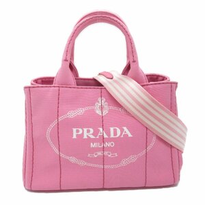 プラダ 2wayカナパトートバッグ ブランドオフ PRADA キャンバス トートバッグ キャンバス 中古 レディース