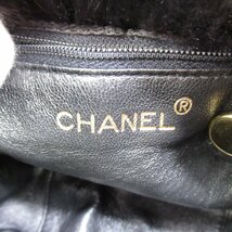 シャネル ドローストリング ポシェット ブランドオフ CHANEL レザー ショルダーバッグ ラパン 中古 レディース_画像6