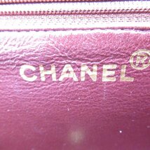 シャネル マトラッセ プッシュロックチェーンショルダーバッグ ブランドオフ CHANEL ラムスキン（羊革） ショルダーバッグ ラムスキン 中_画像6