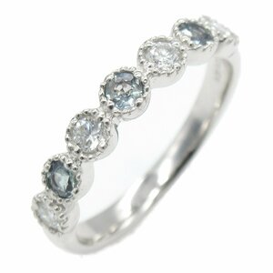  ювелирные изделия александрит бриллиантовое кольцо бренд off JEWELRY Pt900 платина кольцо * кольцо PT900 б/у женский 