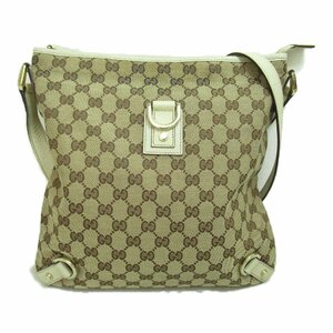 グッチ ショルダーバッグ ブランドオフ GUCCI GGキャンバス ショルダーバッグ キャンバス 中古 レディース