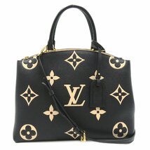 ルイ・ヴィトン グラン・パレMM ブランドオフ LOUIS VUITTON 2wayショルダーバッグ モノグラム・アンプラント レザー 中古 レディース_画像1