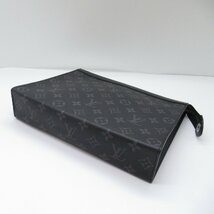 ルイ・ヴィトン ポシェット ヴォワヤージュ MM ブランドオフ LOUIS VUITTON セカンドバッグ クラッチバッグ モノグラム・エクリプス 中古_画像3