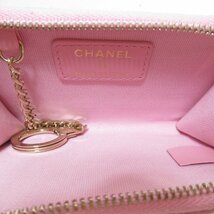 シャネル コインケース ブランドオフ CHANEL ラムスキン（羊革） コインケース ラムスキン 中古 レディース_画像5