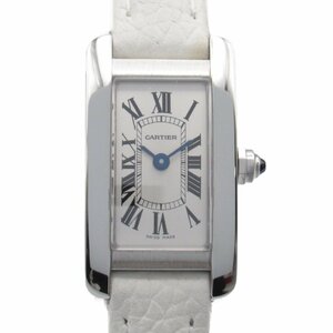 Cartier Tank American SM бренд с Cartier Leather Belt Watch WG/кожа