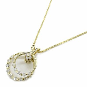 ジュエリー ダイヤモンド ネックレス ブランドオフ JEWELRY K18（イエローゴールド） ネックレス k18YG 中古 レディース