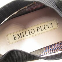 エミリオプッチ スニーカー ブランドオフ Emilio Pucci キャンバス スニーカー キャンバス 中古 メンズ レディース_画像5