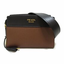 プラダ エスプラナード ショルダーバッグ ブランドオフ PRADA サフィアーノレザー ショルダーバッグ サフィアーノレザー 中古 レディース_画像1