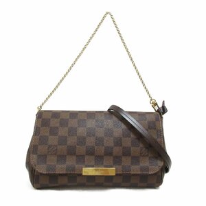 ルイ・ヴィトン フェイボリットMM ショルダーバッグ ブランドオフ LOUIS VUITTON ショルダーバッグ ダミエ 中古 レディース