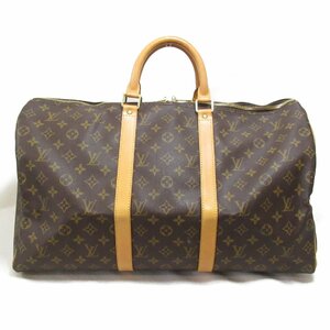 ルイ・ヴィトン キーポル50 ボストンバッグ ブランドオフ LOUIS VUITTON ボストンバッグ モノグラム 中古 メンズ レディース