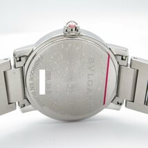 ブルガリ ブルガリ ブルガリ 12Pダイヤ ブランドオフ BVLGARI ステンレススチール 腕時計 SS 中古 レディース_画像6